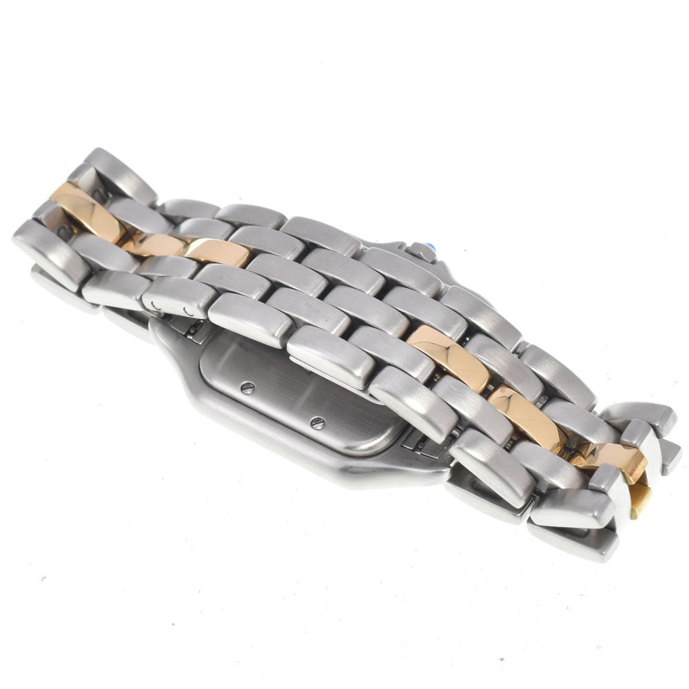 Cartier Vintage Panthere De Cartier Quartz Rose Gold With Diamond Bezel, Lugs And Bracelet Watch (Pre-Owned)