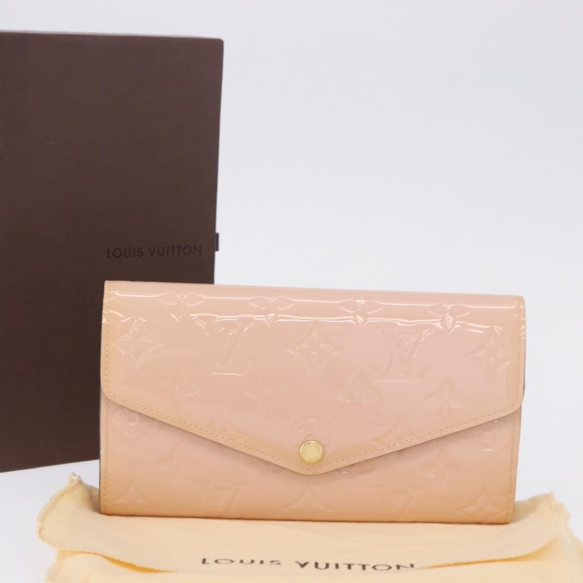 Louis Vuitton Sarah Monogram Vernis Pink Patent_Leather Clutche & Pouche Bag (Pre-Owned)