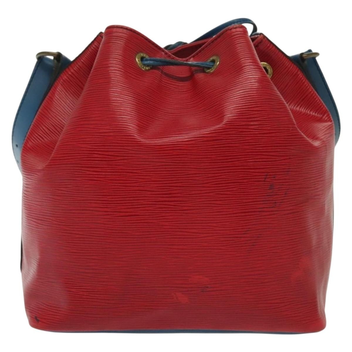 Louis Vuitton Petit Noe Epi Leather Red Leather Shoulder Bag Bag (Pre-Owned)
