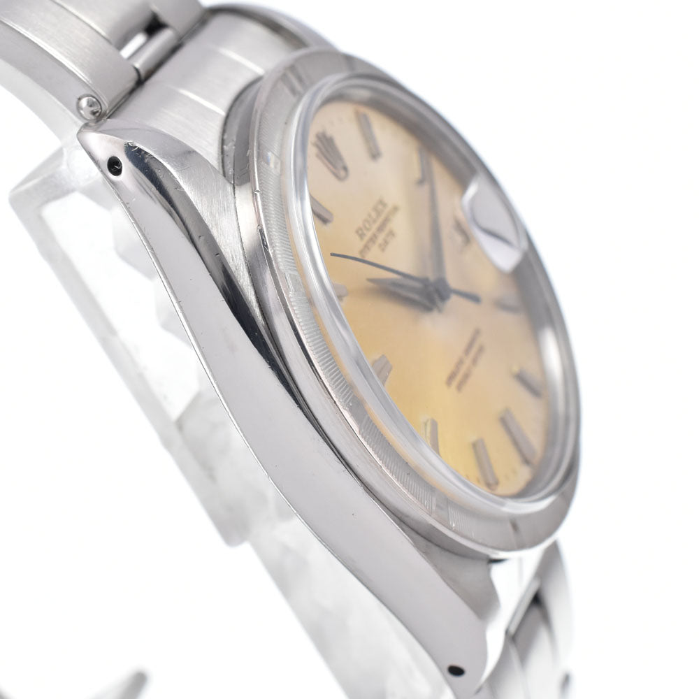 Rolex Oyster Perpetual Date Automatic Stainless Steel And Yellow Gold With Diamond Markers Watch (Pre-Owned)