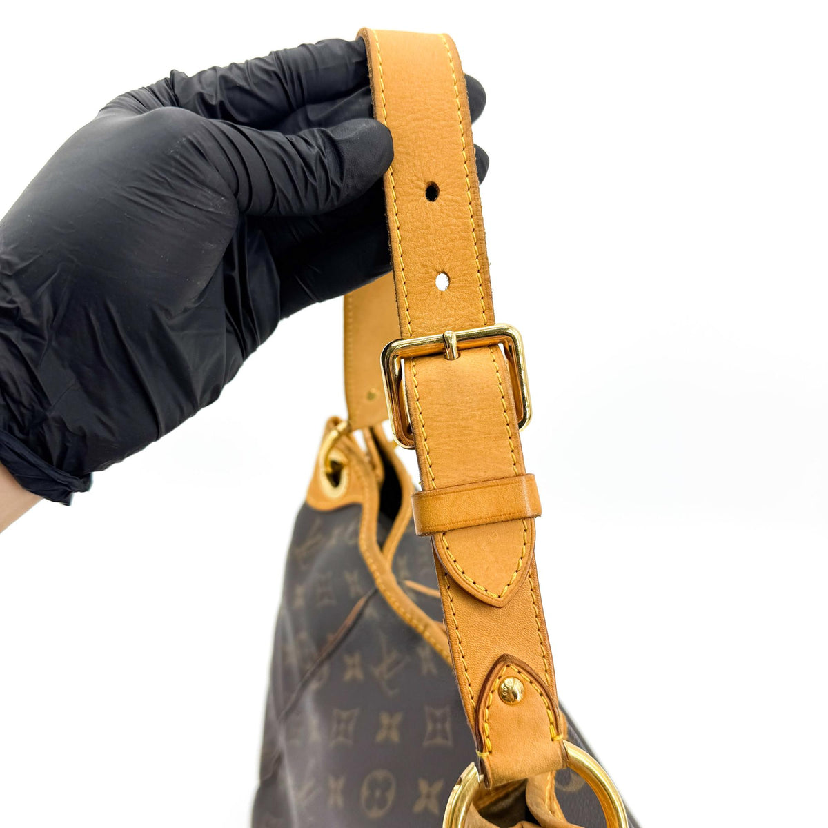 Louis Vuitton Galliera Monogram Canvas Brown Canvas Handbag (Pre-Owned)