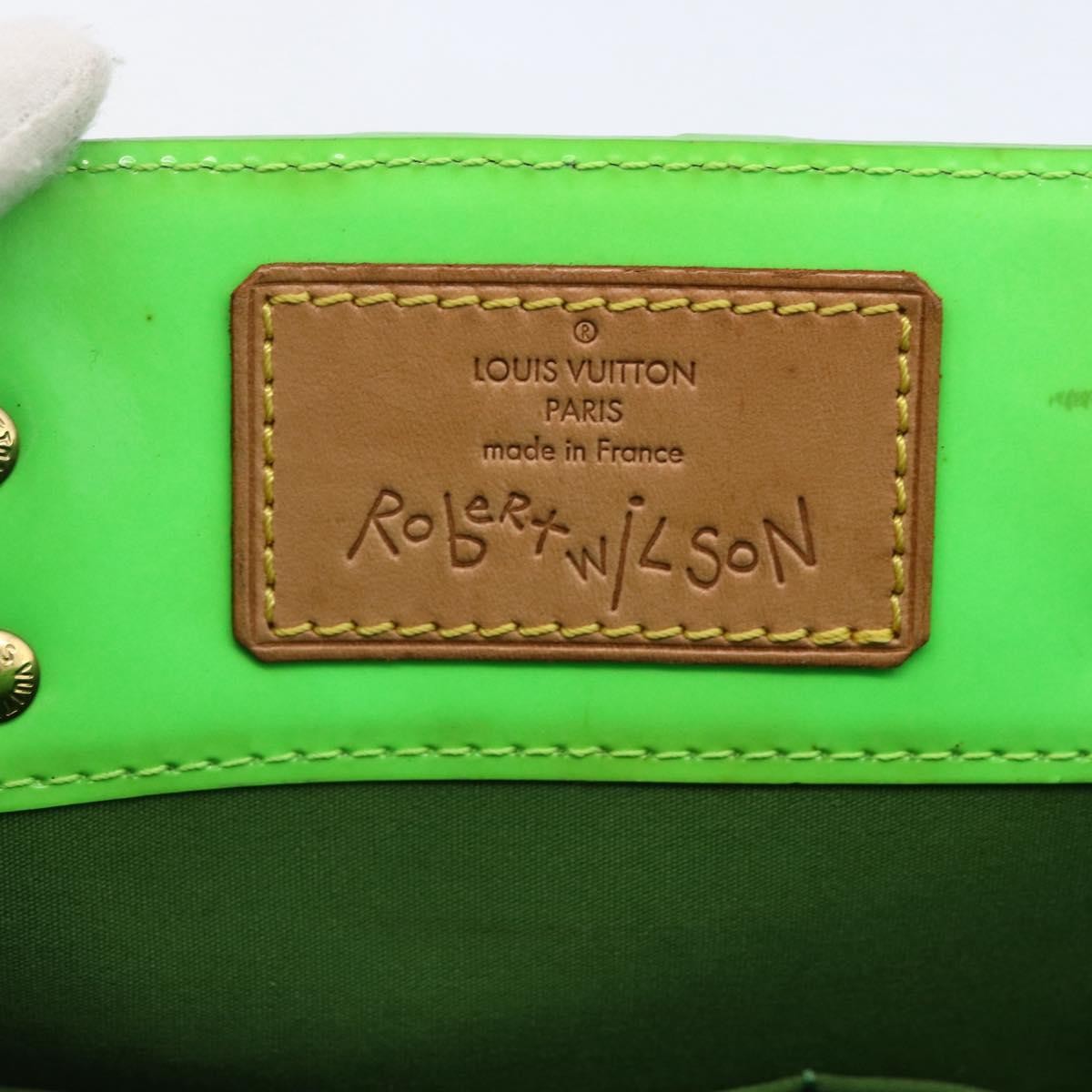 Louis Vuitton Robert Wilson Reade Vernis Green Patent_Leather Tote Bag Bag (Pre-Owned)