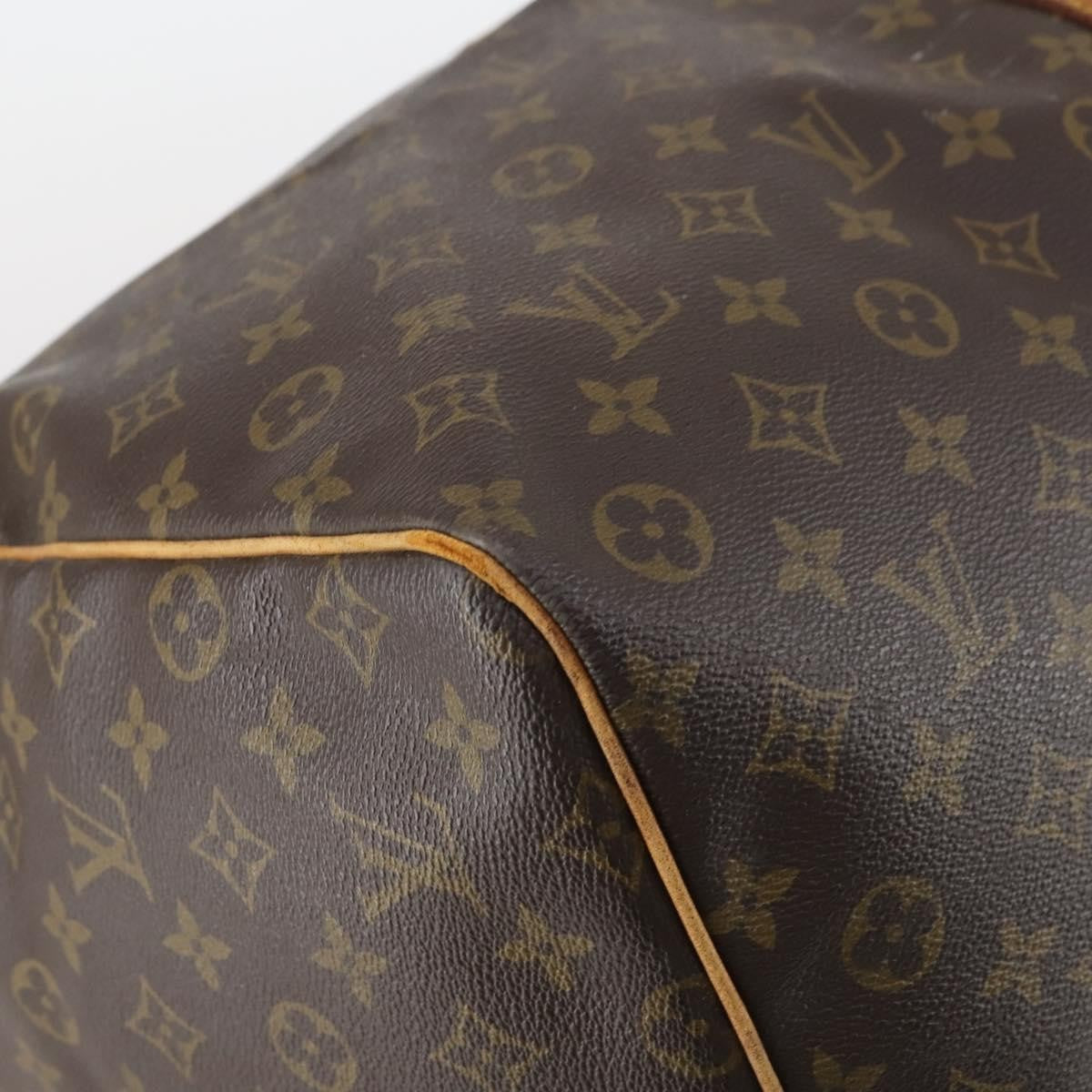 Louis Vuitton Keepall Monogram Canvas Brown Canvas Travel Bag Bag (Pre-Owned)