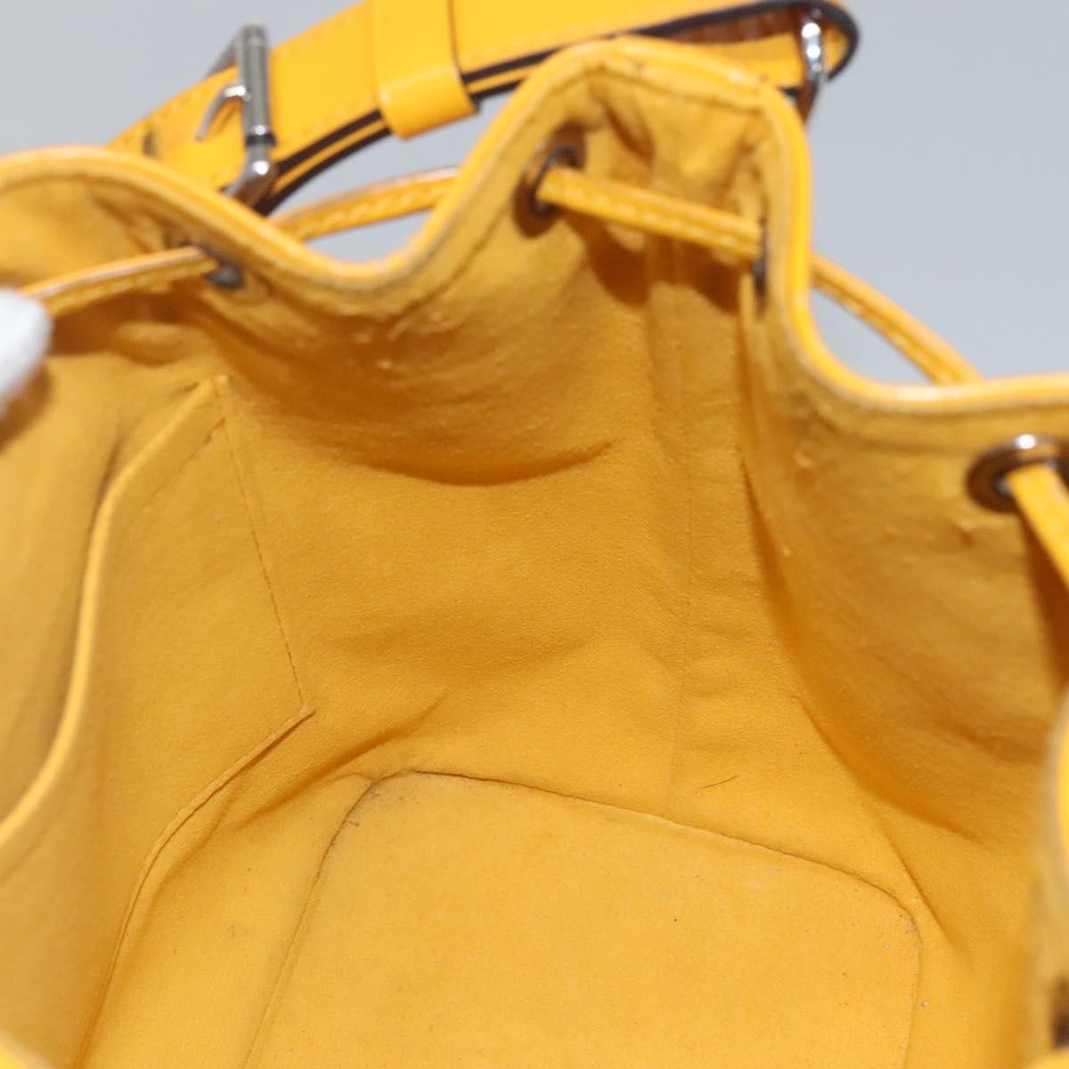 Louis Vuitton Petit Noe Nm Epi Leather Yellow Leather Shoulder Bag Bag (Pre-Owned)