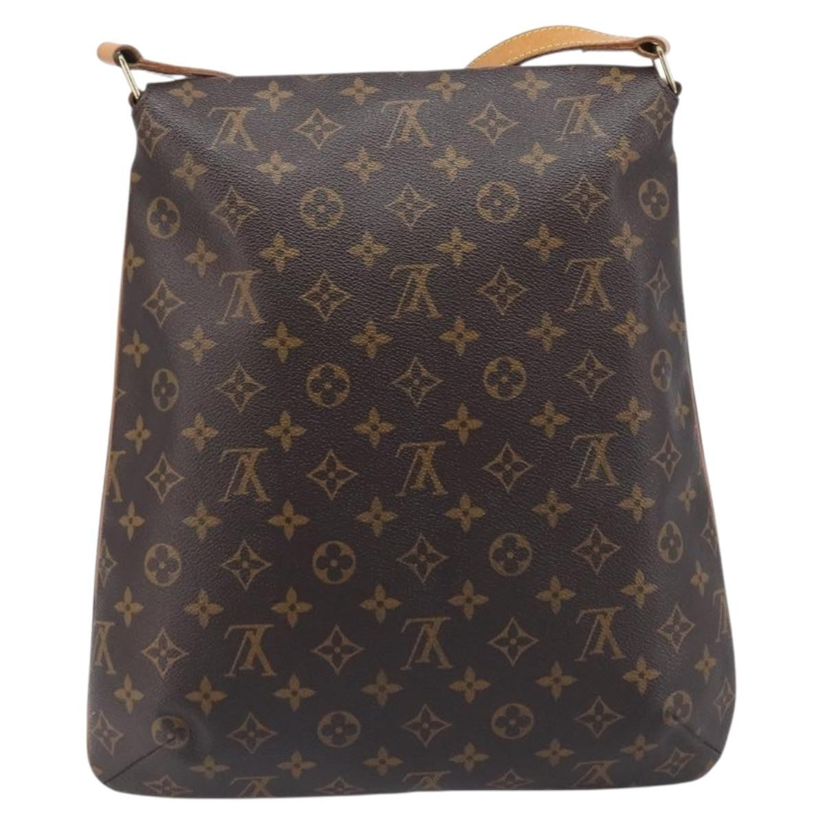 Louis Vuitton Musette Monogram Canvas Brown Canvas Handbag (Pre-Owned)