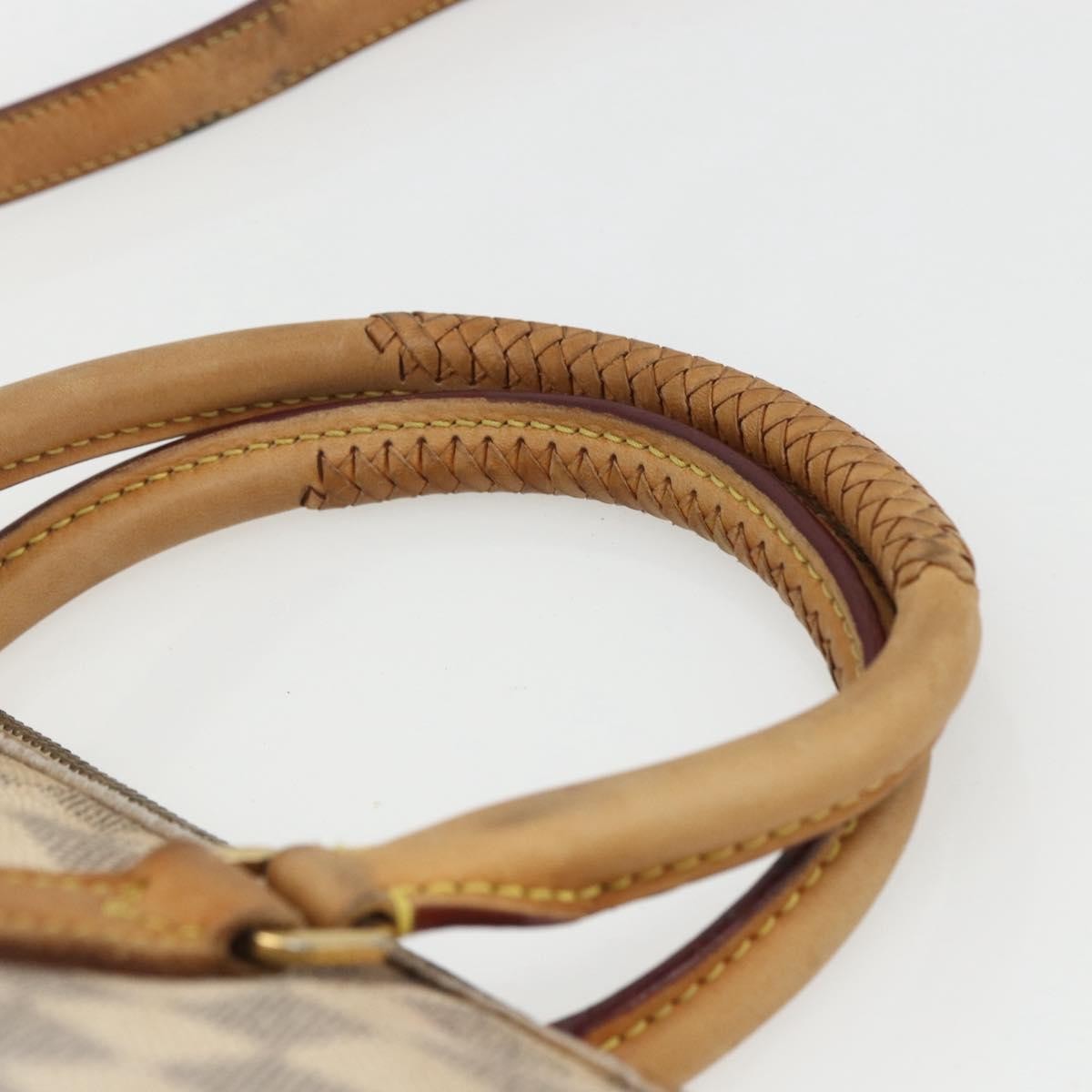 Louis Vuitton Riviera Damier Beige Canvas Handbag (Pre-Owned)