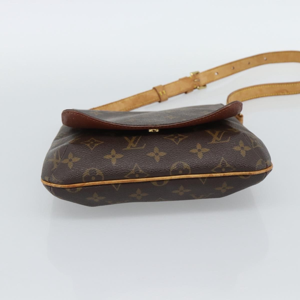 Louis Vuitton Musette Salsa Monogram Canvas Brown Canvas Shoulder Bag Bag (Pre-Owned)