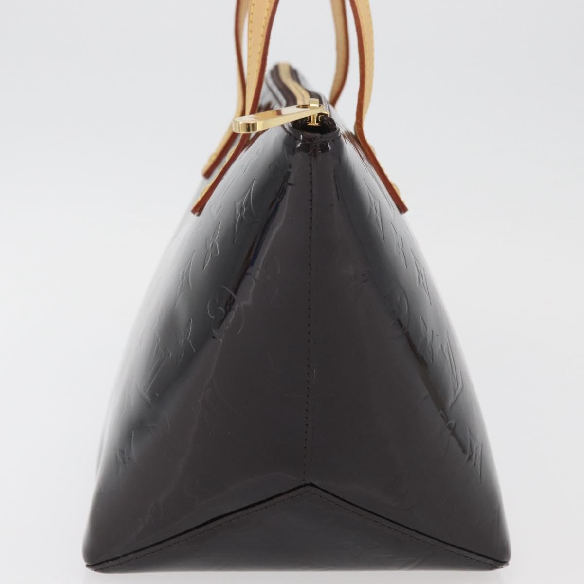 Louis Vuitton Bellevue Monogram Vernis Black Patent_Leather Tote Bag Bag (Pre-Owned)