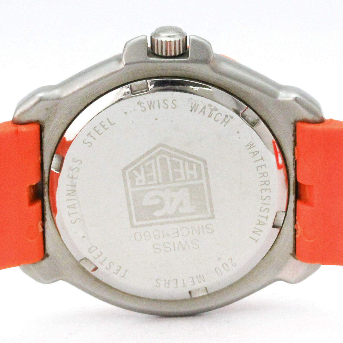Tag Heuer Formula 1 Lady Stainless Steel And Rubber Watch (Pre-Owned)