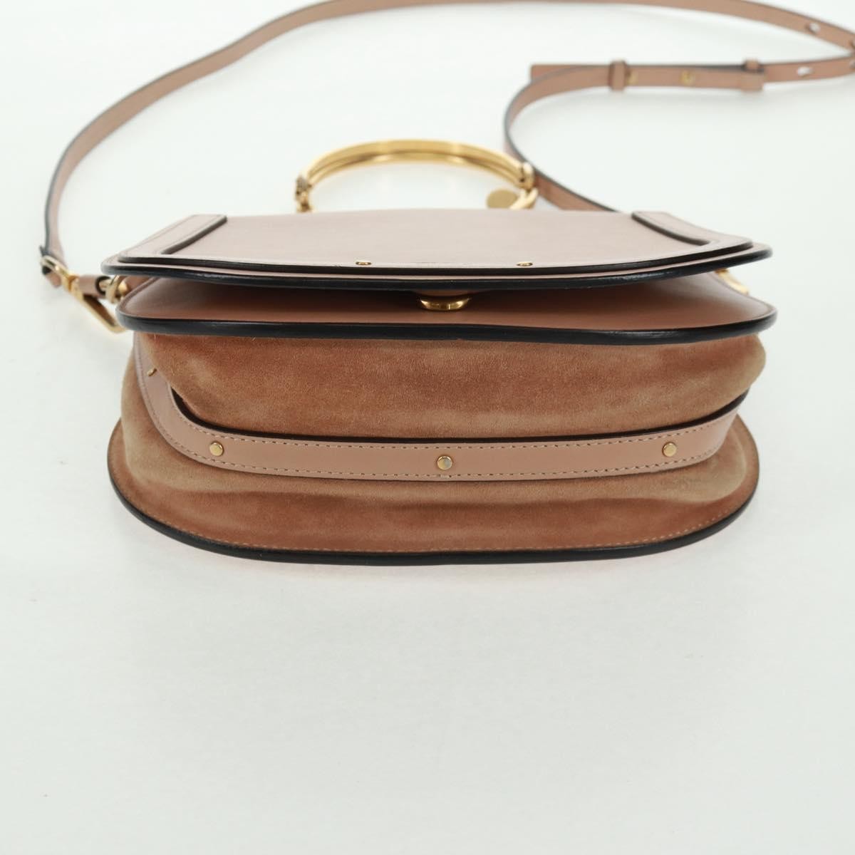 Chloe Nile Leather Pink Leather Handbag (Pre-Owned)