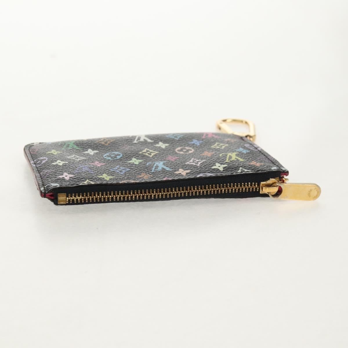Louis Vuitton Pochette Clés Nm Monogram Multicolor Canvas Black Canvas Wallets Accessory (Pre-Owned)