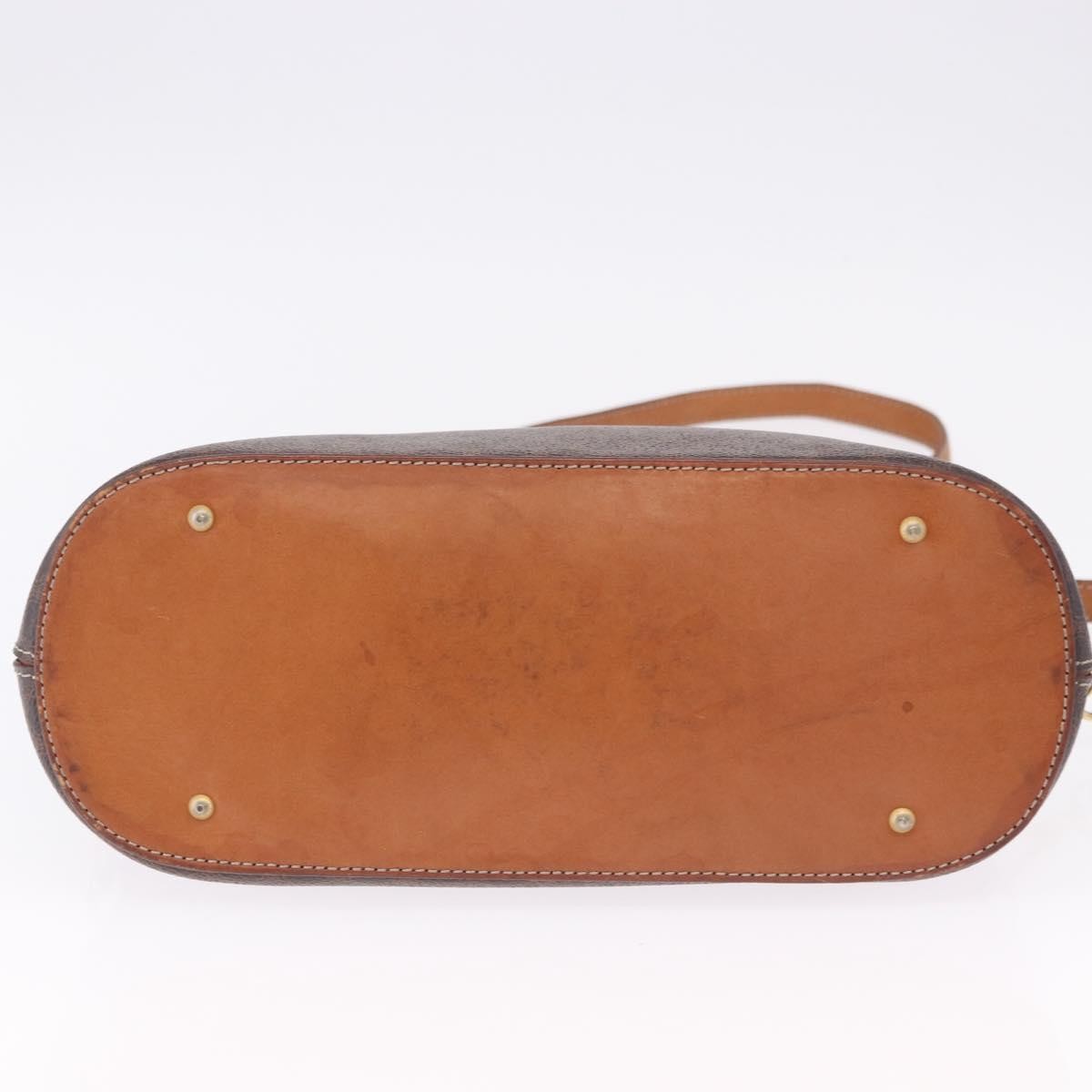 Celine Macadam Leather Brown Pvc Handbag (Pre-Owned)