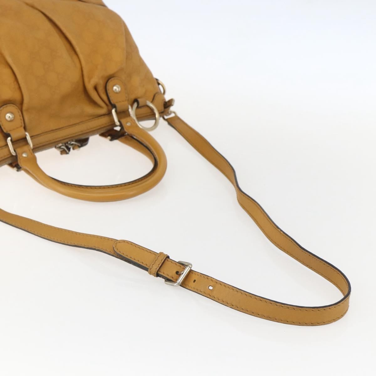 Gucci Sukey Top Handle Satchel Guccissima Leather Brown Leather Tote Bag Bag (Pre-Owned)