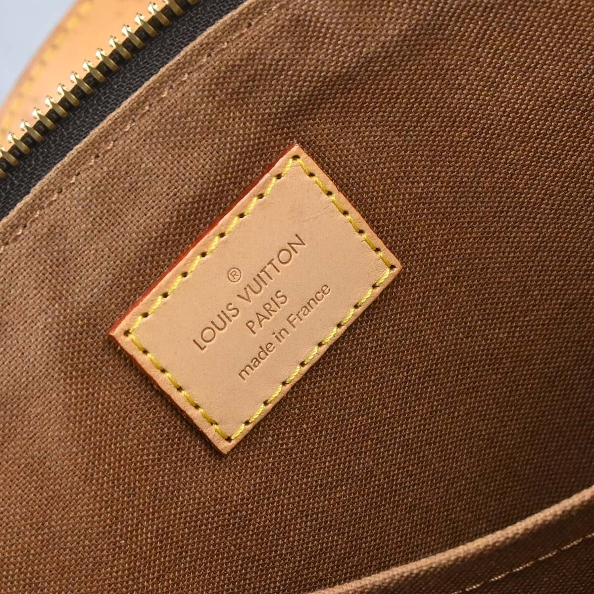 Louis Vuitton Popincourt Tote Monogram Canvas Brown Canvas Tote Bag Bag (Pre-Owned)
