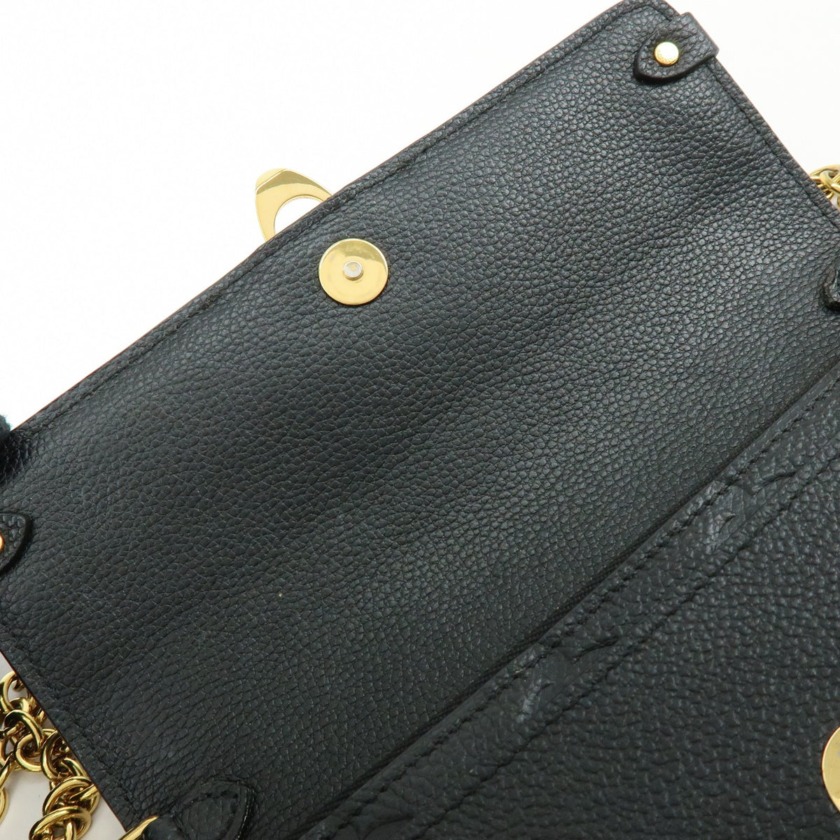 Louis Vuitton Vavin Chain Monogram Empreinte Leather Black Leather Crossbody Bag Bag (Pre-Owned)