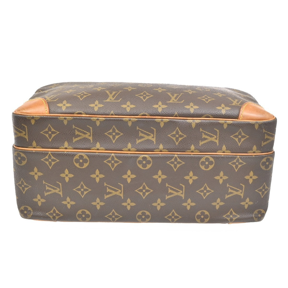 Louis Vuitton Nil Shoulder Bag Monogram Canvas Brown Canvas Shoulder Bag Bag (Pre-Owned)