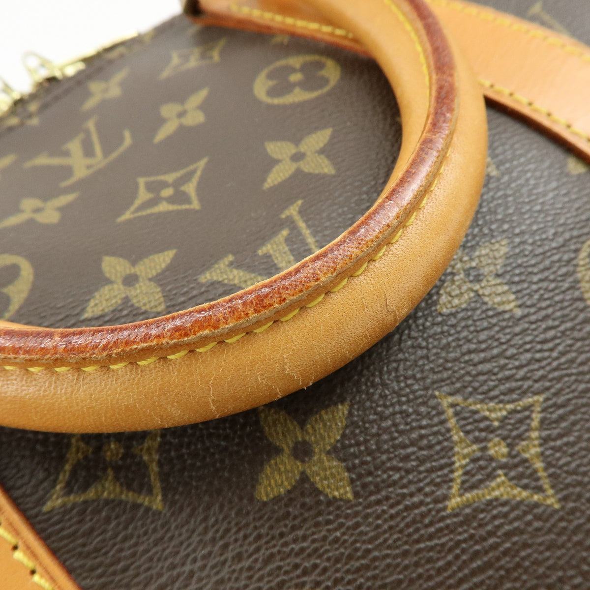 Louis Vuitton Keepall Bandouliere Monogram Canvas Brown Canvas Travel Bag Bag (Pre-Owned)