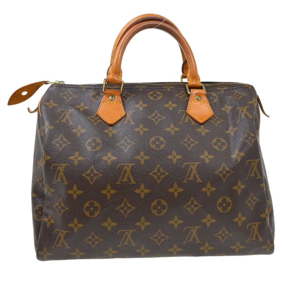 Louis Vuitton Speedy Monogram Canvas Brown Canvas Handbag (Pre-Owned)