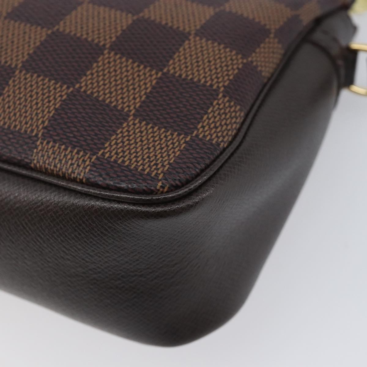Louis Vuitton Trousse Make Up Damier Brown Canvas Clutche & Pouche Bag (Pre-Owned)