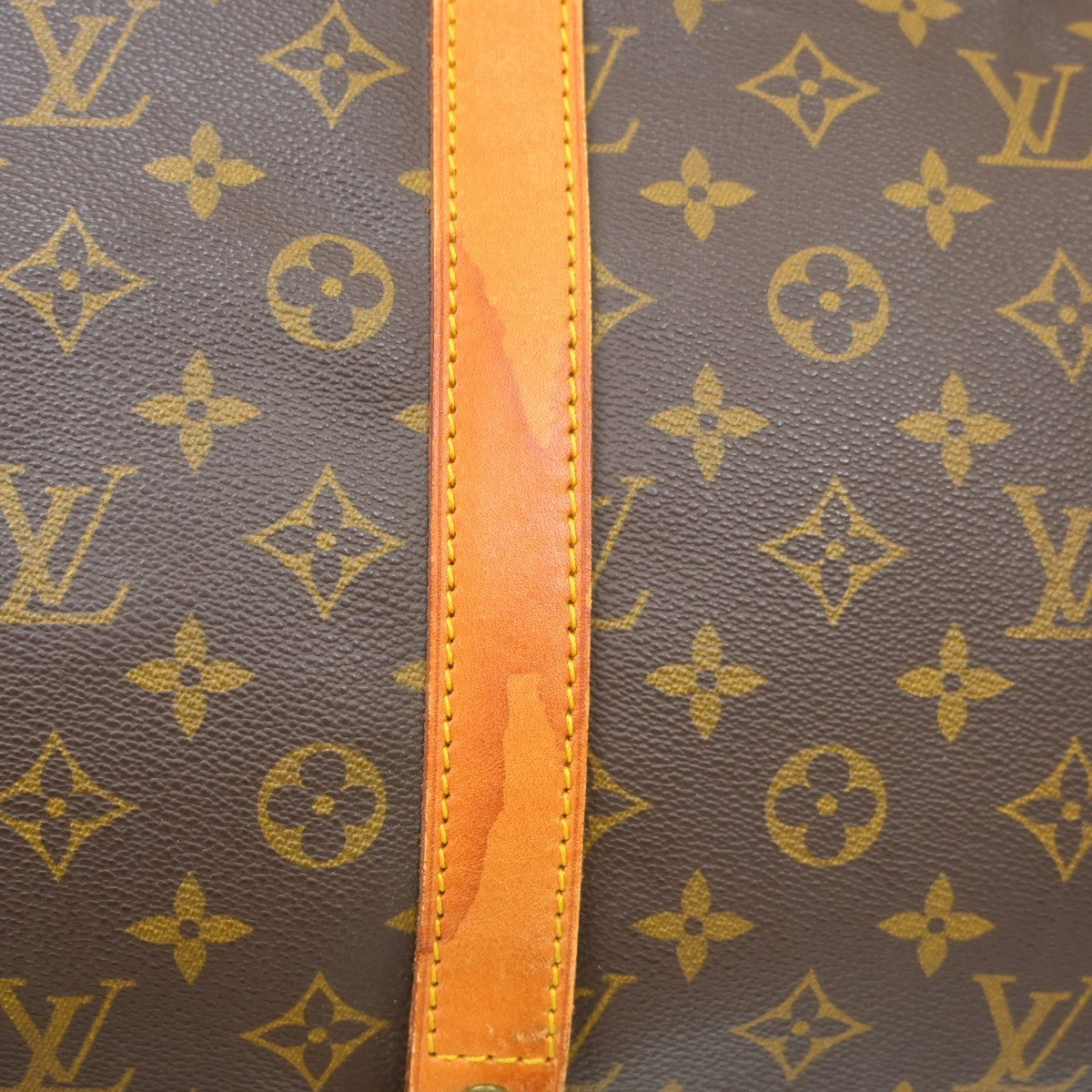 Louis Vuitton Keepall Monogram Canvas Brown Canvas Travel Bag Bag (Pre-Owned)