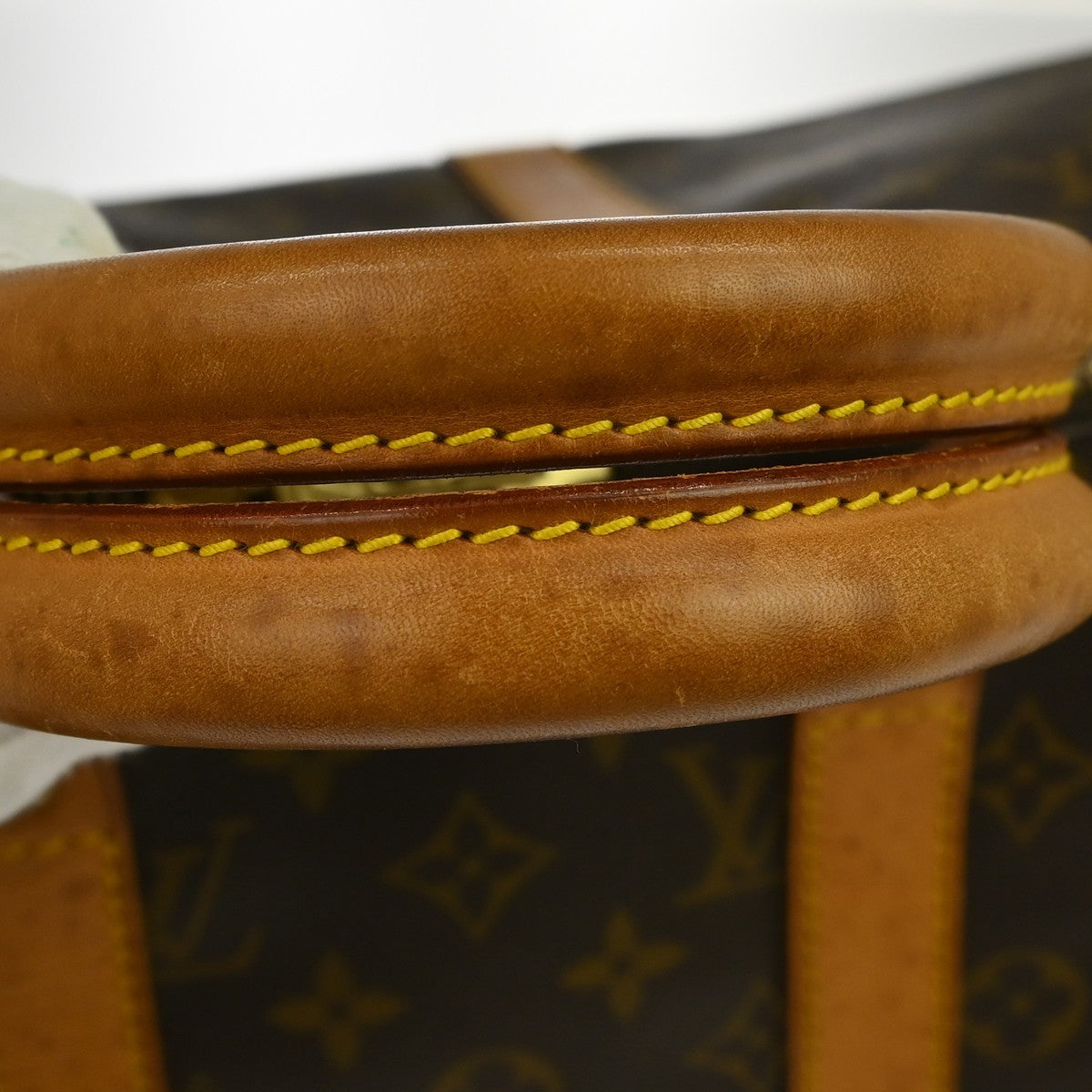 Louis Vuitton Keepall Monogram Canvas Brown Canvas Travel Bag Bag (Pre-Owned)