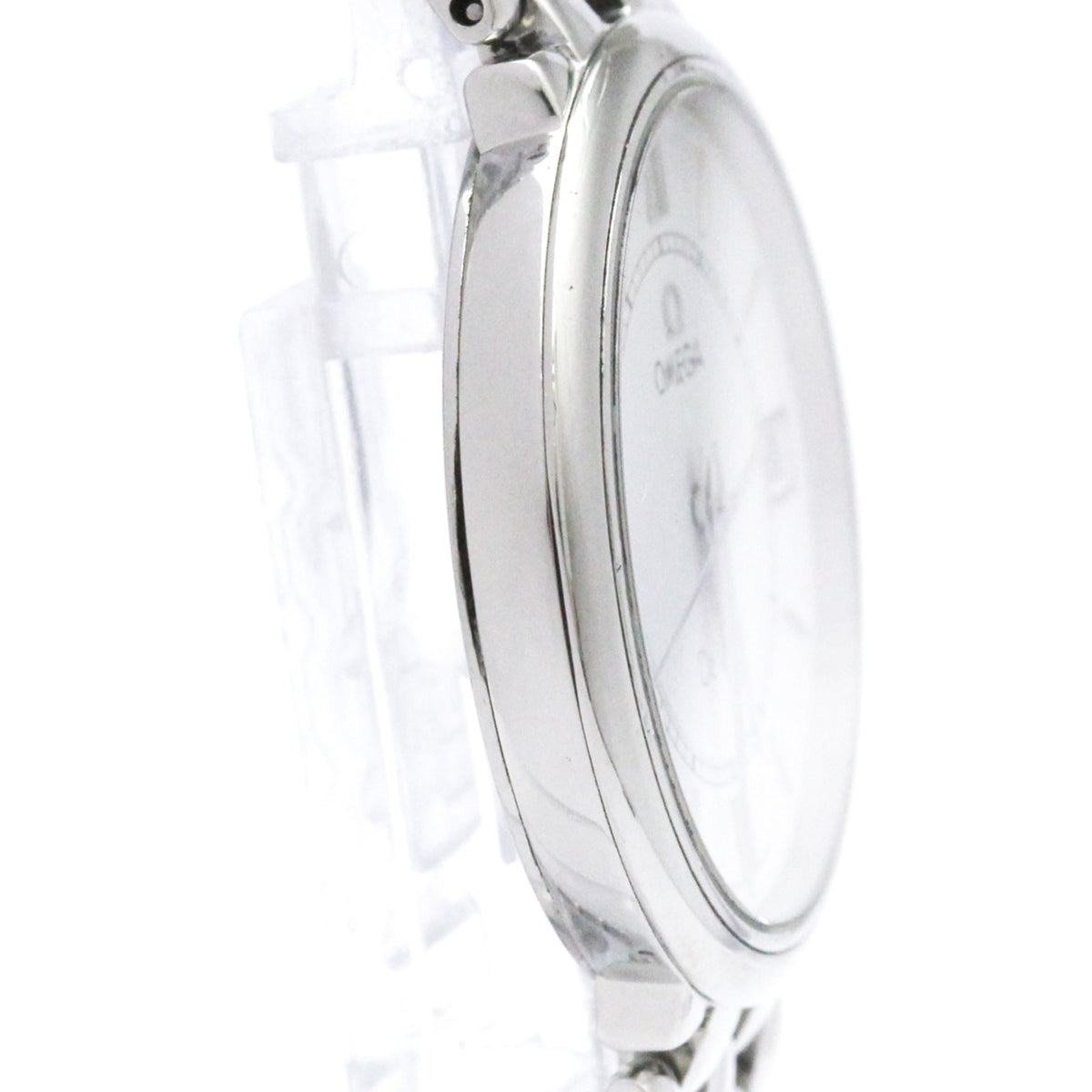 Omega De Ville Prestige Quartz Stainless Steel Watch (Pre-Owned)