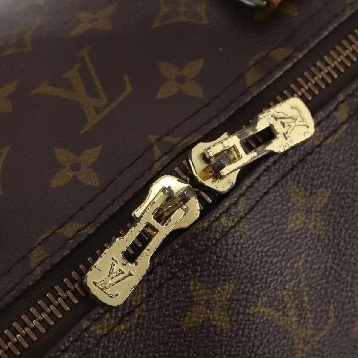 Louis Vuitton Keepall Bag Monogram Canvas Brown Canvas Travel Bag Bag (Pre-Owned)