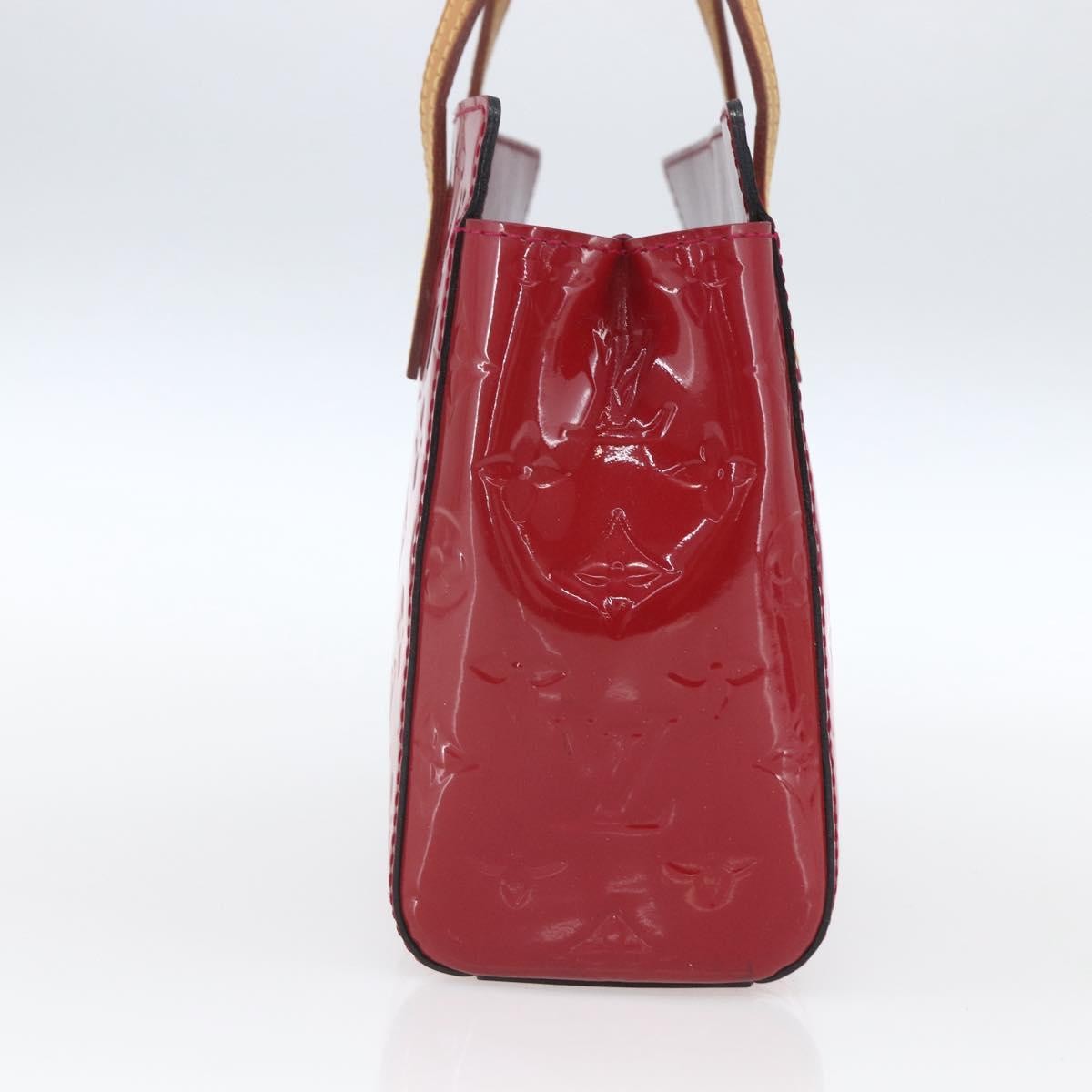 Louis Vuitton Catalina Monogram Vernis Pink Patent_Leather Handbag (Pre-Owned)