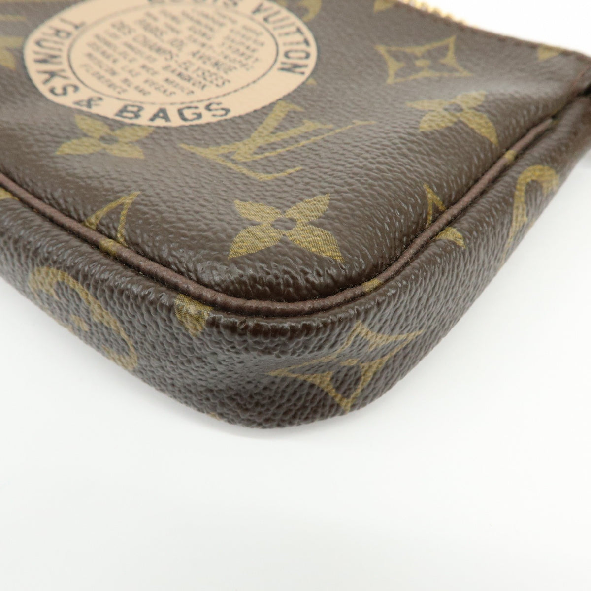 Louis Vuitton Pochette Accessoires Limited Edition Monogram Canvas Brown Canvas Clutche & Pouche Bag (Pre-Owned)