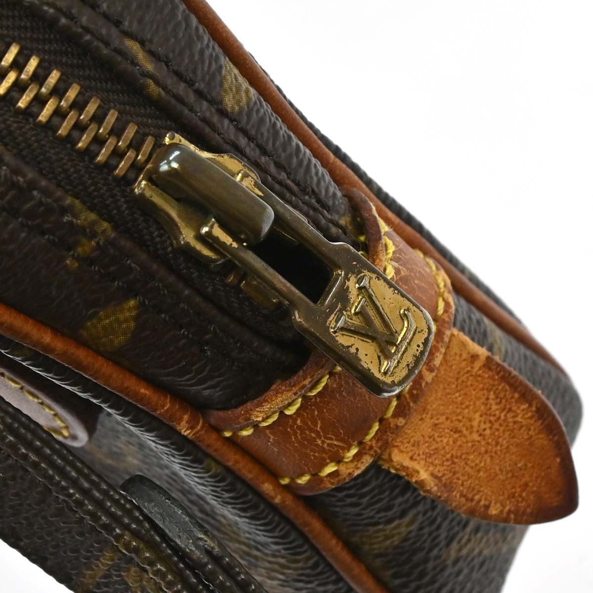Louis Vuitton Pochette Marly Bandouliere Monogram Canvas Brown Canvas Shoulder Bag Bag (Pre-Owned)
