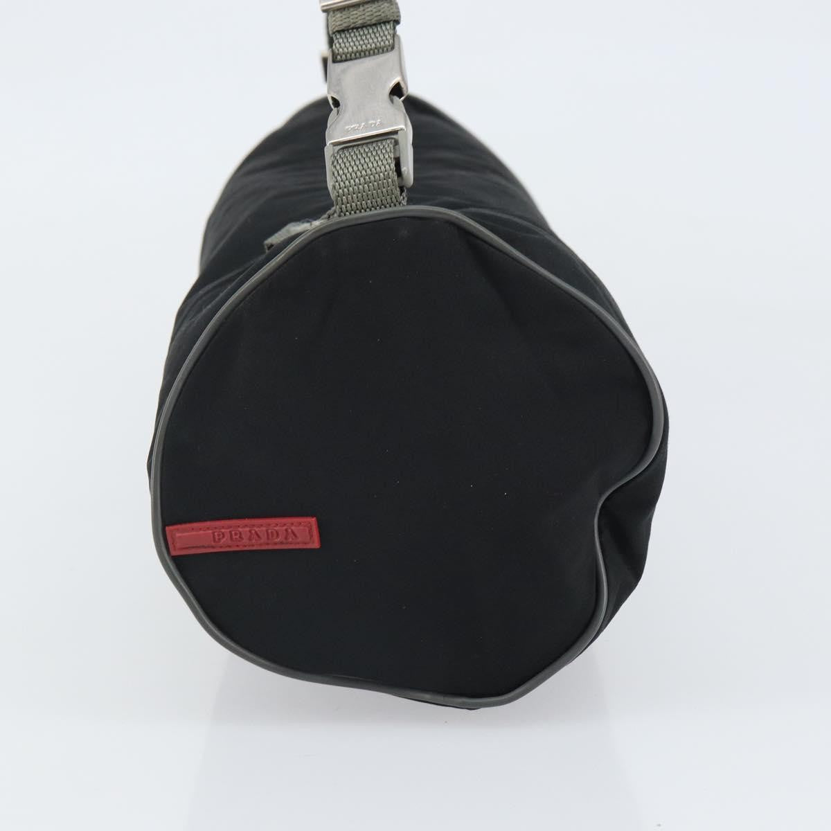 Prada Vintage Sport Nylon Black Nylon Shoulder Bag Bag (Pre-Owned)