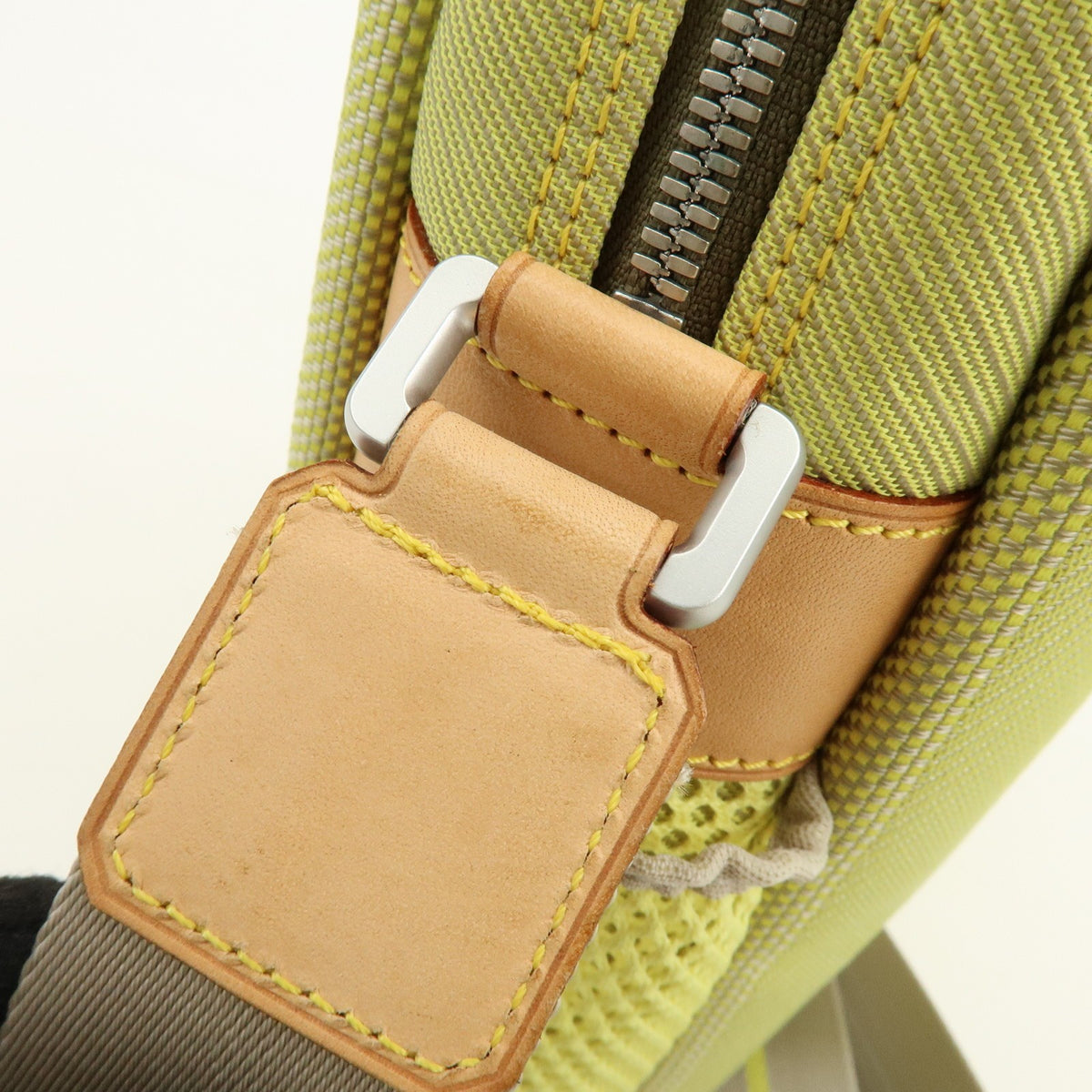 Louis Vuitton Cup Weathery Damier Geant Canvas Green Canvas Handbag (Pre-Owned)