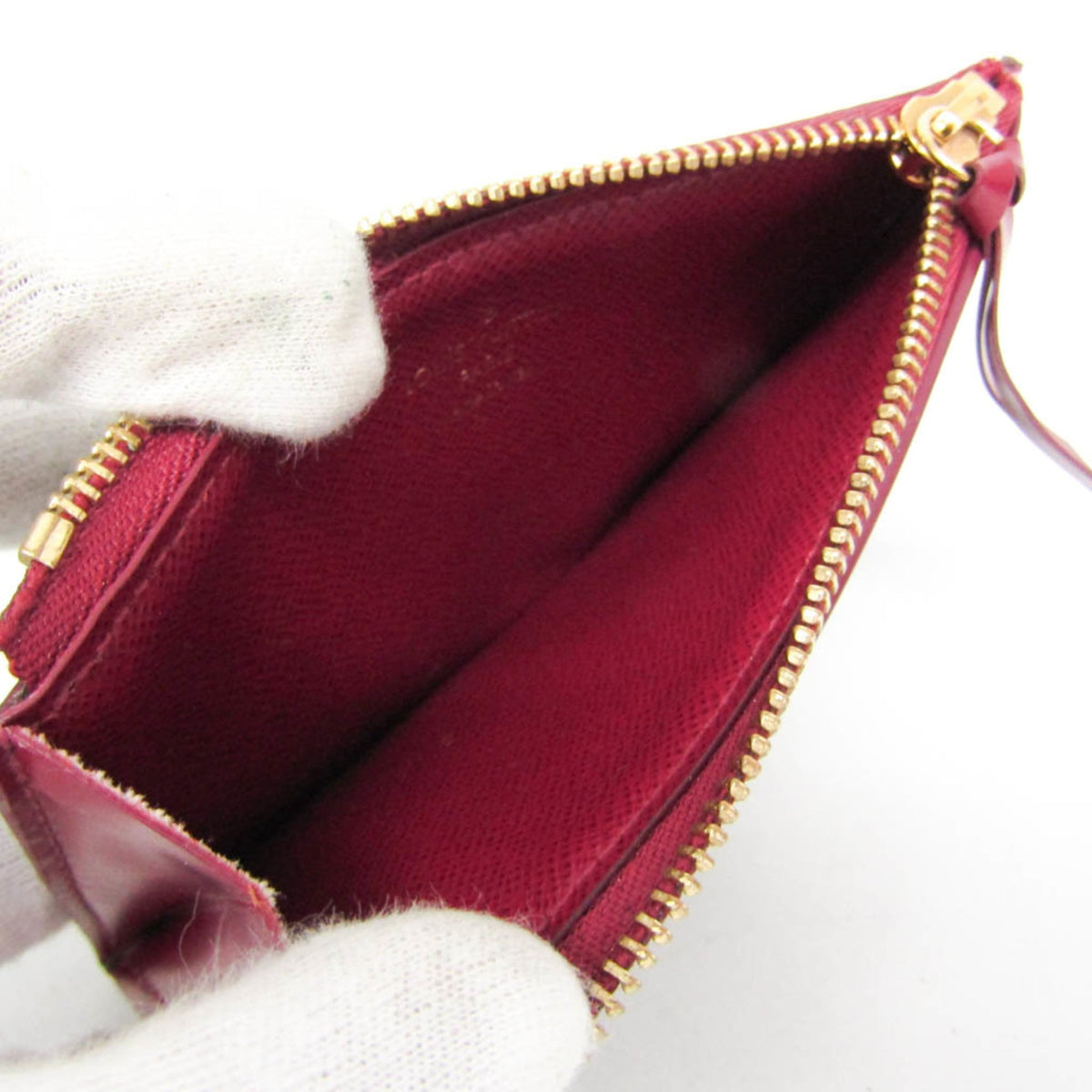 Louis Vuitton Zipped Card Holder Nm Monogram Canvas Brown Canvas Card Holders Accessory (Pre-Owned)