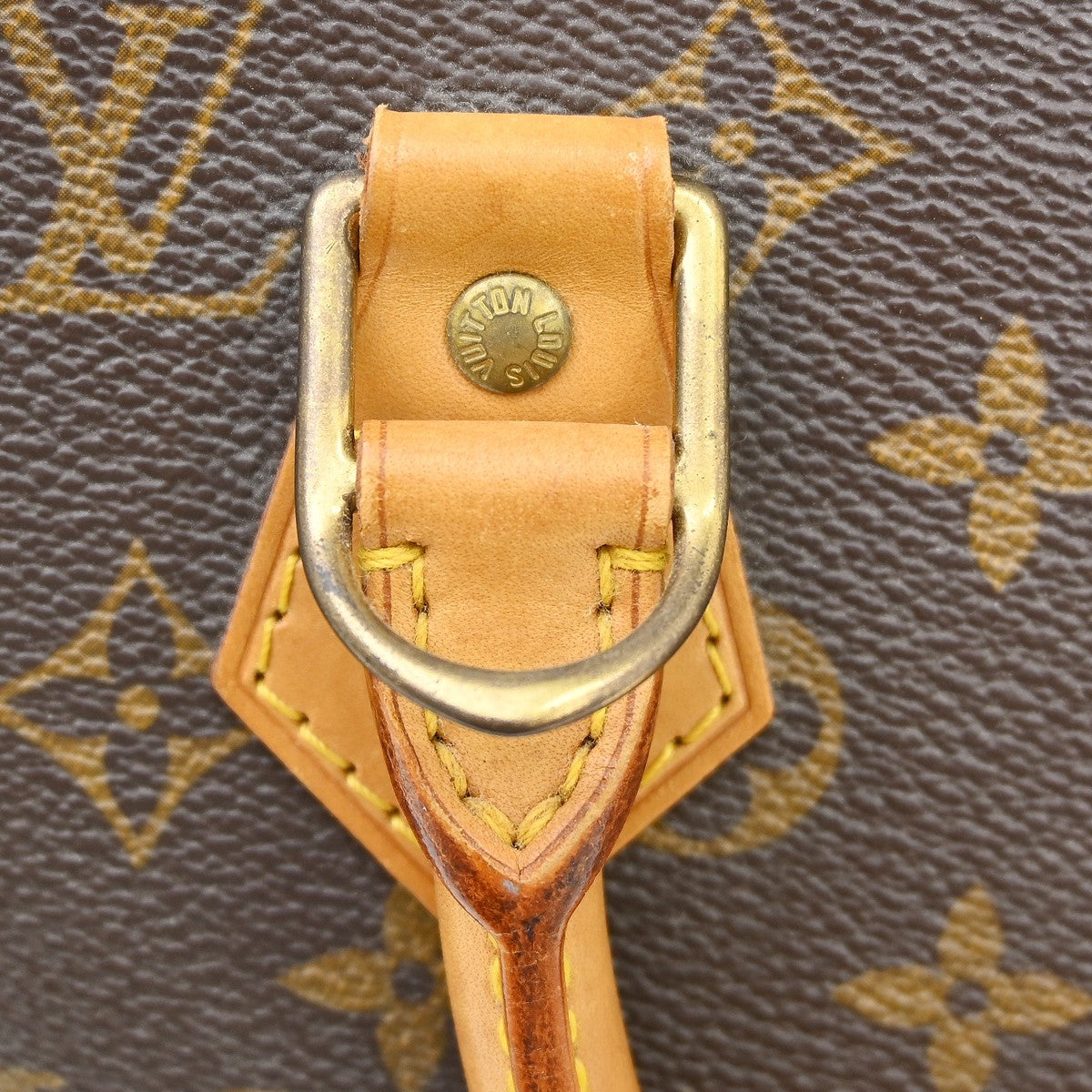 Louis Vuitton Alma Monogram Canvas Brown Canvas Handbag (Pre-Owned)