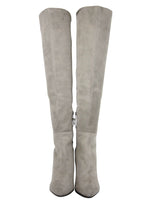 Stuart Weitzman Women's Allwayhunk Taupe Suede Over-The-Knee Boot