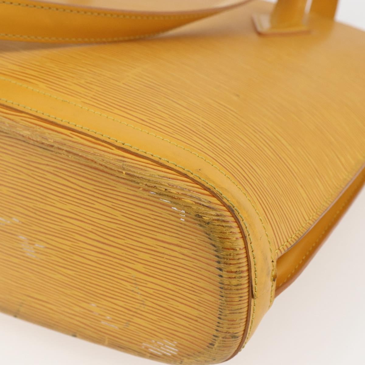 Louis Vuitton Lussac Epi Leather Yellow Leather Shoulder Bag Bag (Pre-Owned)