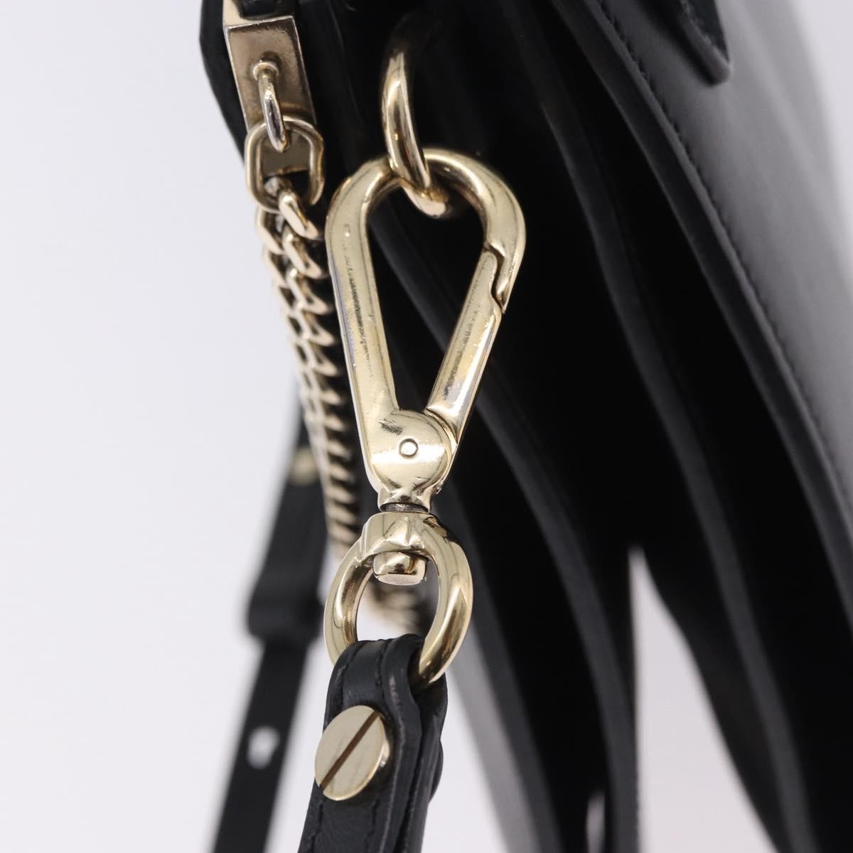 Chloe Faye Leather And Suede Black Suede Crossbody Bag Bag (Pre-Owned)