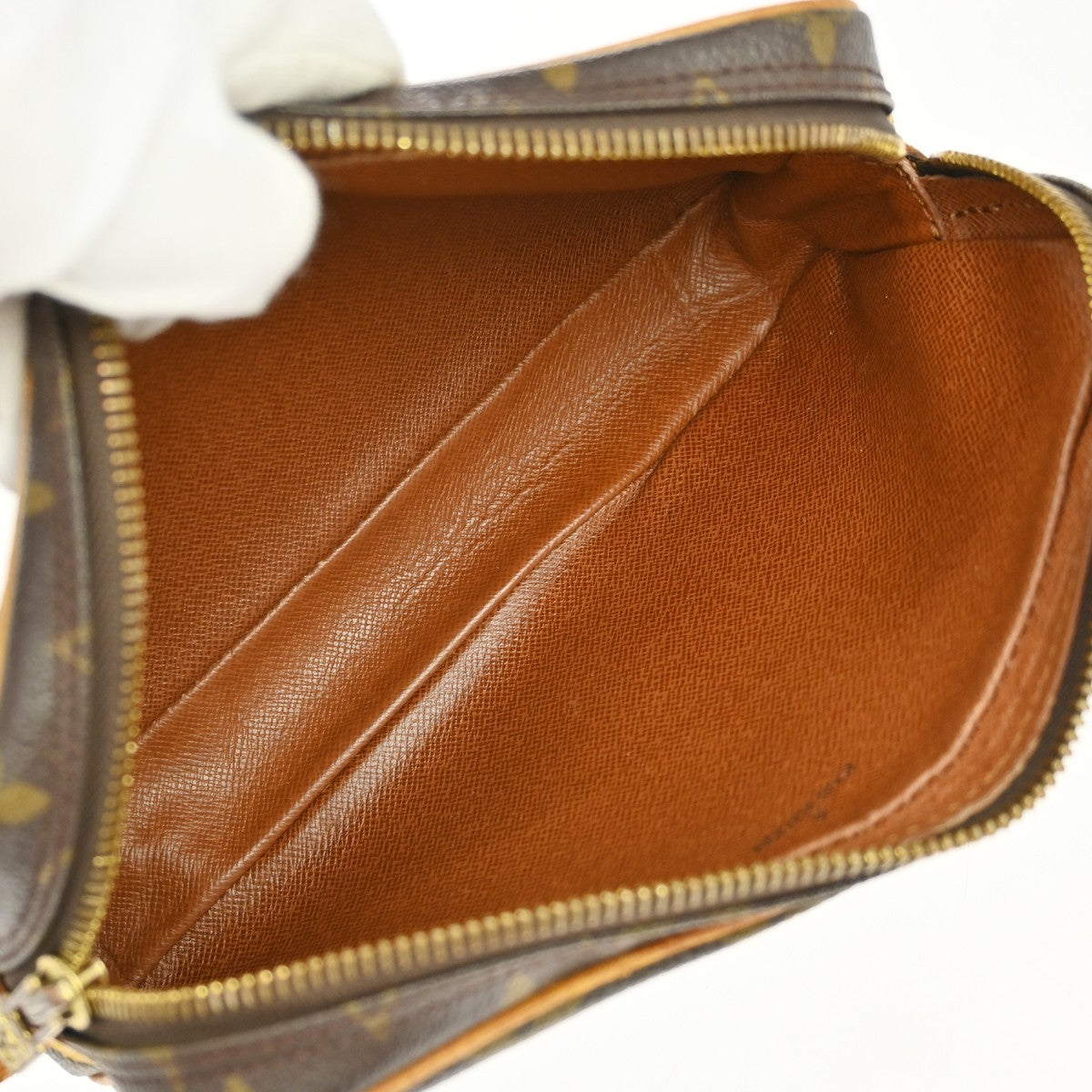 Louis Vuitton Pochette Marly Bandouliere Monogram Canvas Brown Canvas Clutche & Pouche Bag (Pre-Owned)