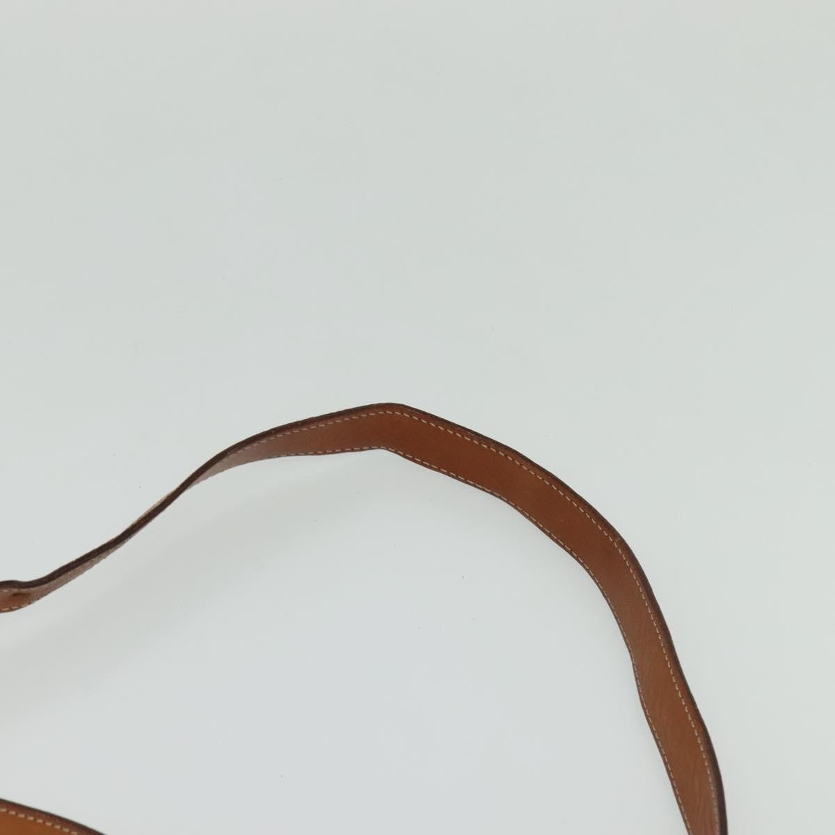 Celine Vintage Macadam Canvas And Leather Beige Canvas Shoulder Bag Bag (Pre-Owned)