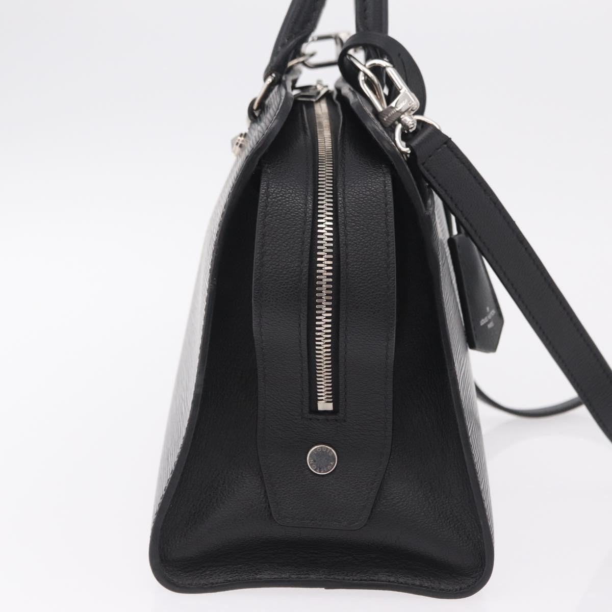 Louis Vuitton Vaneau Epi Leather Black Leather Handbag (Pre-Owned)