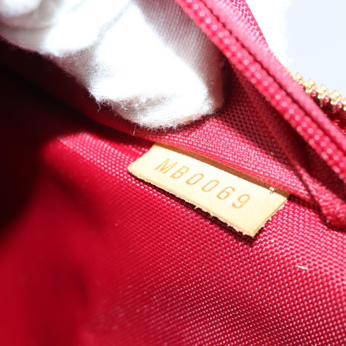 Louis Vuitton Pegase Luggage Monogram Vernis Red Patent_Leather Travel Bag Bag (Pre-Owned)