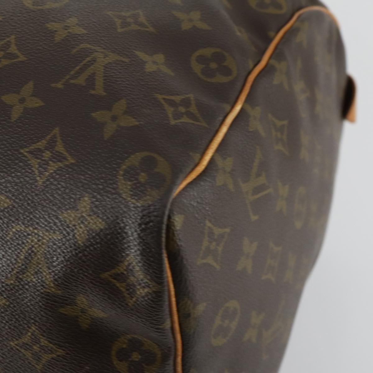 Louis Vuitton Keepall Monogram Canvas Brown Canvas Travel Bag Bag (Pre-Owned)