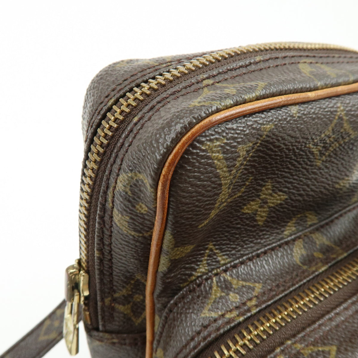 Louis Vuitton Amazone Monogram Canvas Brown Canvas Handbag (Pre-Owned)