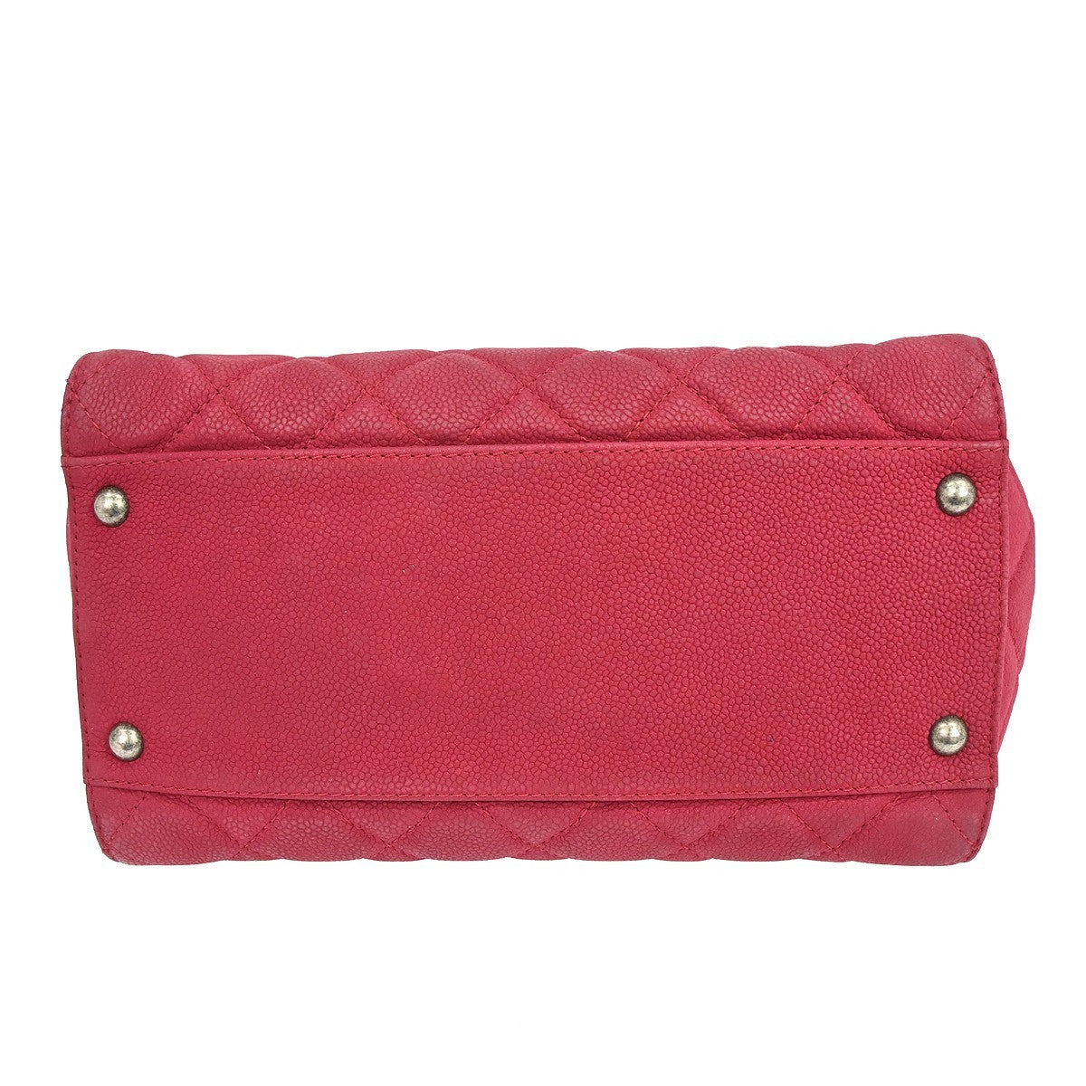 Chanel Reissue Tote Quilted Leather Red Leather Tote Bag Bag (Pre-Owned)