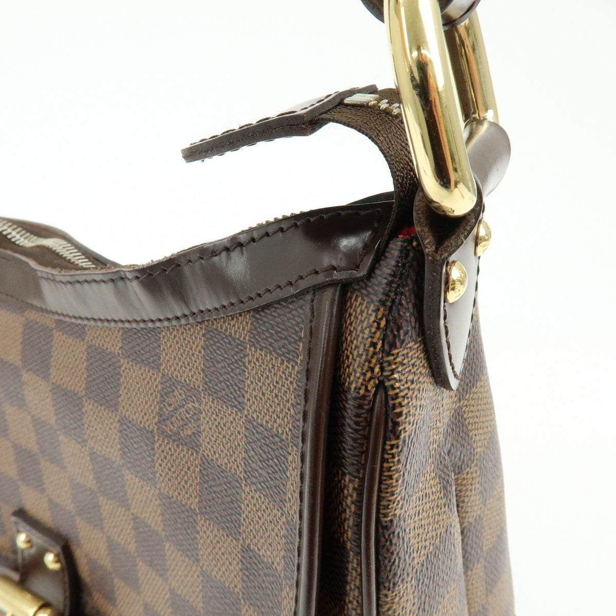 Louis Vuitton Highbury Damier Brown Canvas Handbag (Pre-Owned)