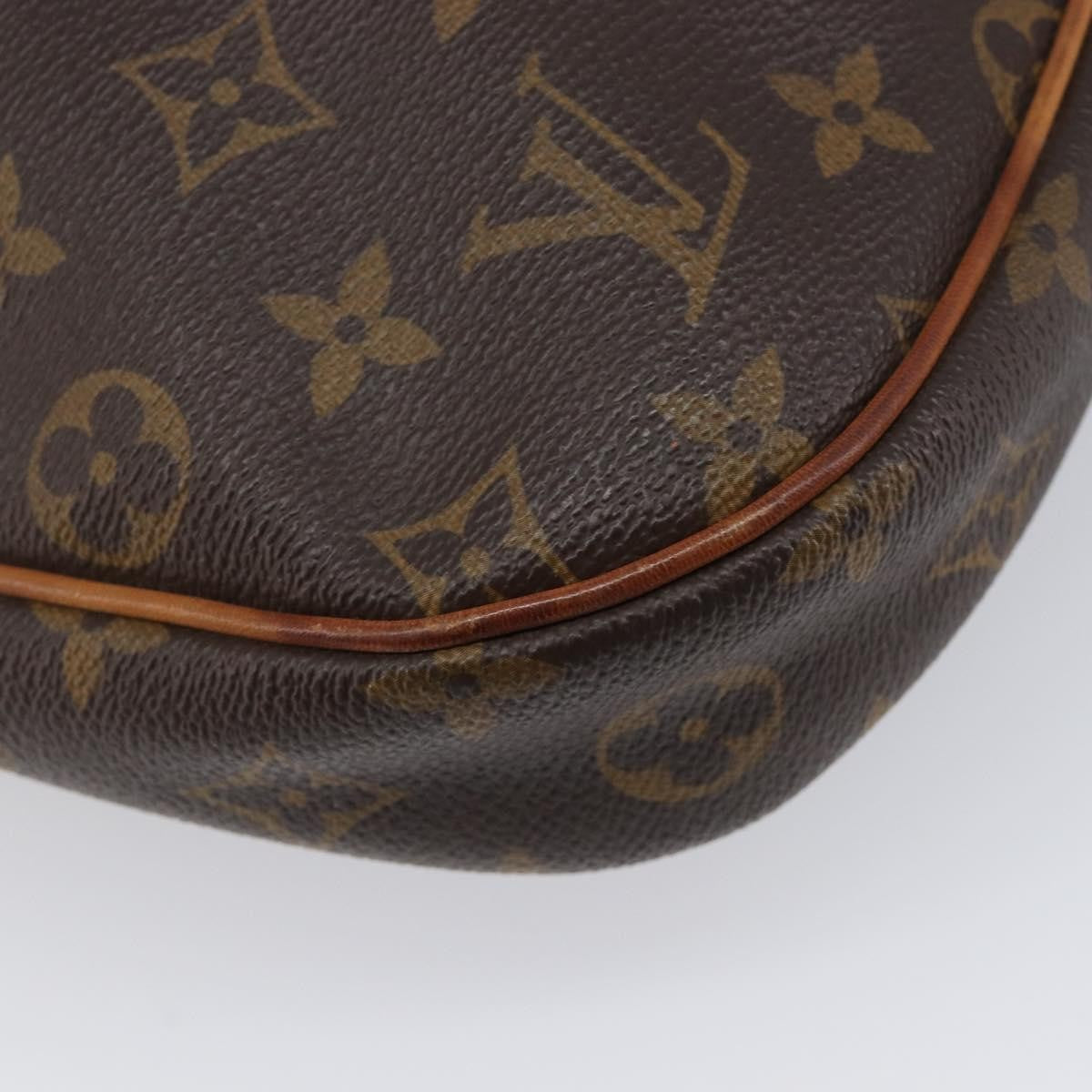 Louis Vuitton Odeon Monogram Canvas Brown Canvas Handbag (Pre-Owned)