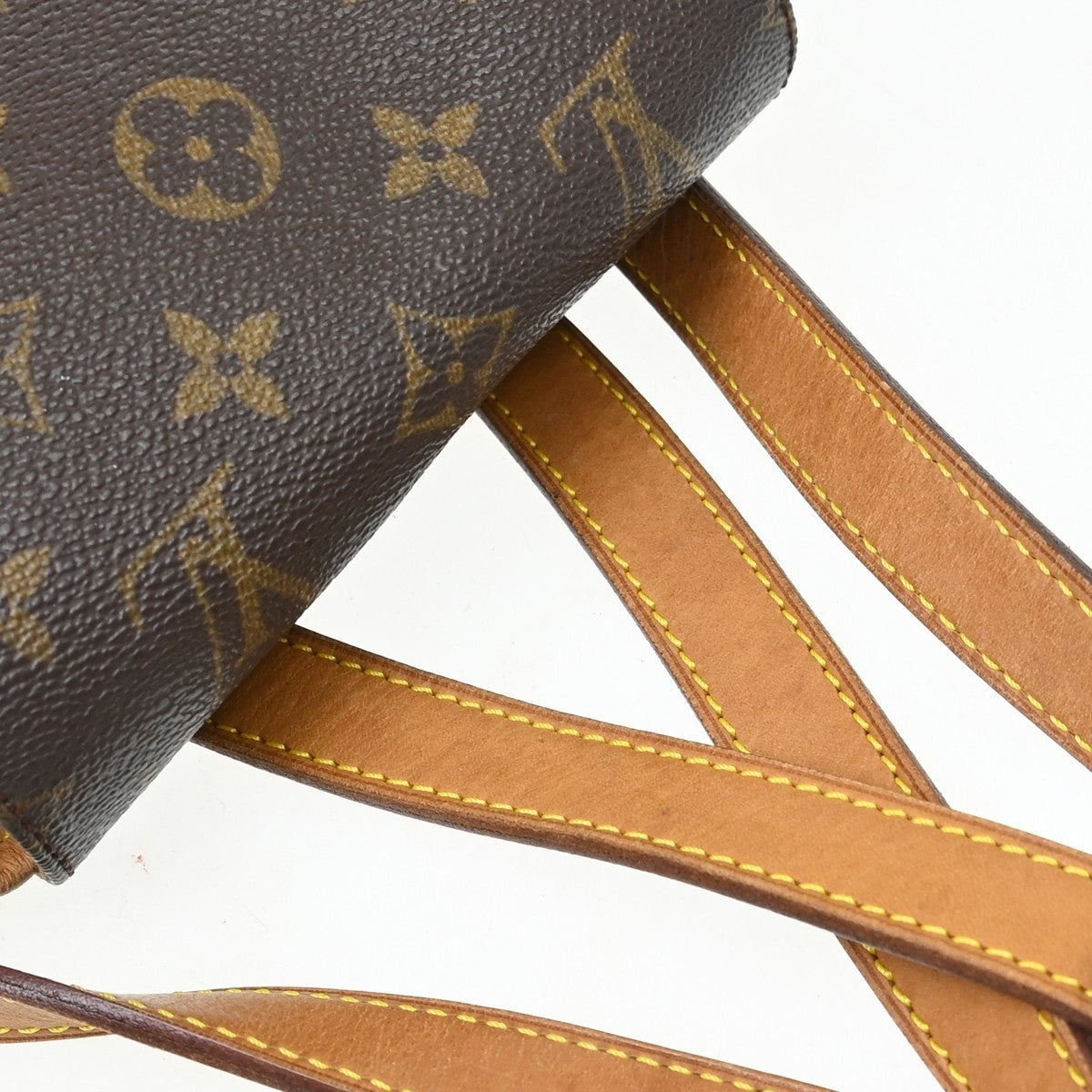 Louis Vuitton Montsouris Monogram Canvas Brown Canvas Backpack Bag (Pre-Owned)