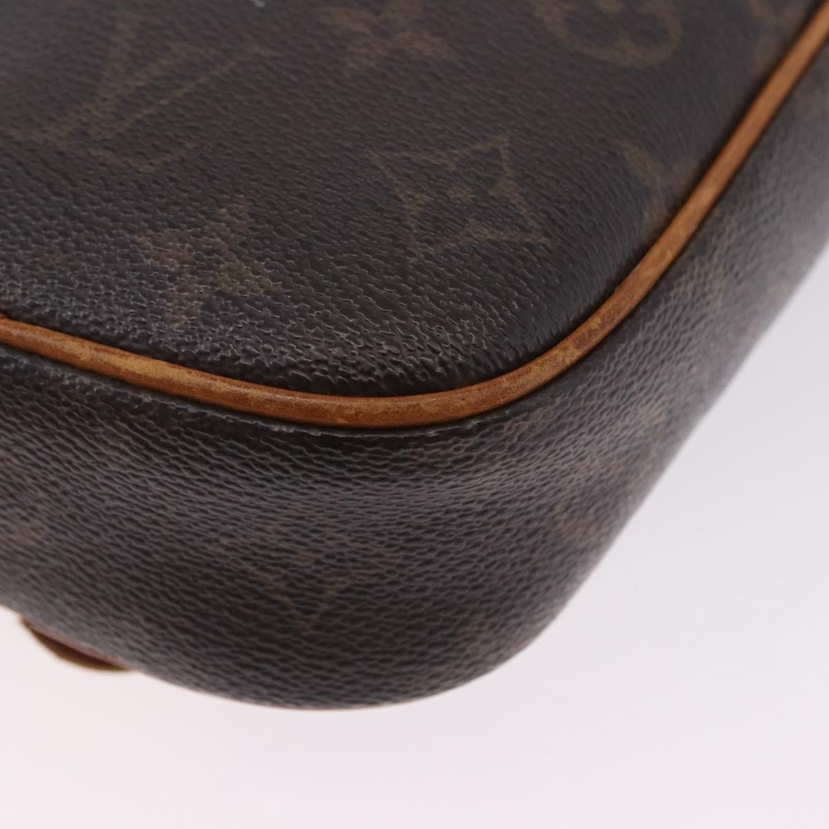 Louis Vuitton Pochette Gange Monogram Canvas Brown Canvas Clutche & Pouche Bag (Pre-Owned)