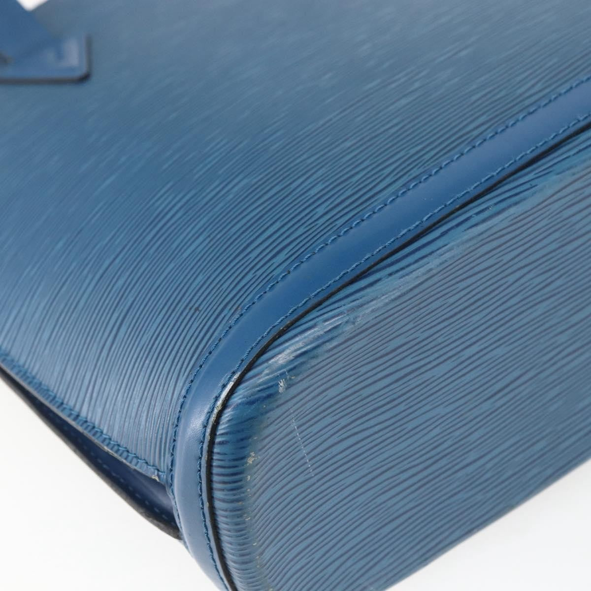 Louis Vuitton Lussac Epi Leather Blue Leather Shoulder Bag Bag (Pre-Owned)