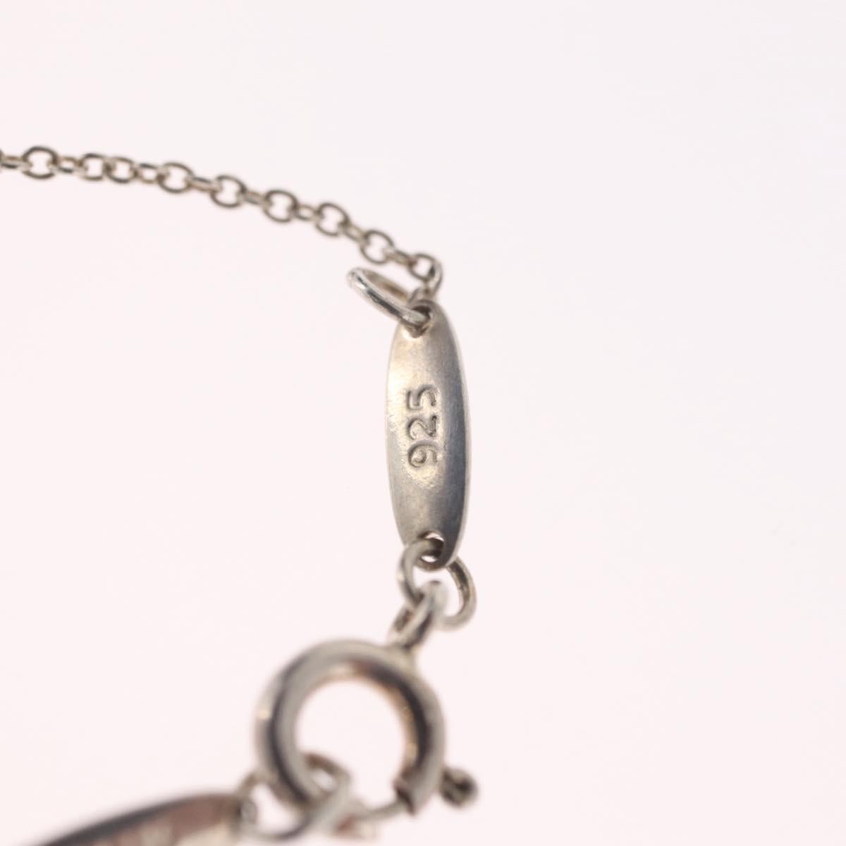 Tiffany & Co. Elsa Peretti Open Heart Pendant Sterling Silver Silver Sterling_Silver Necklace Jewelry (Pre-Owned)